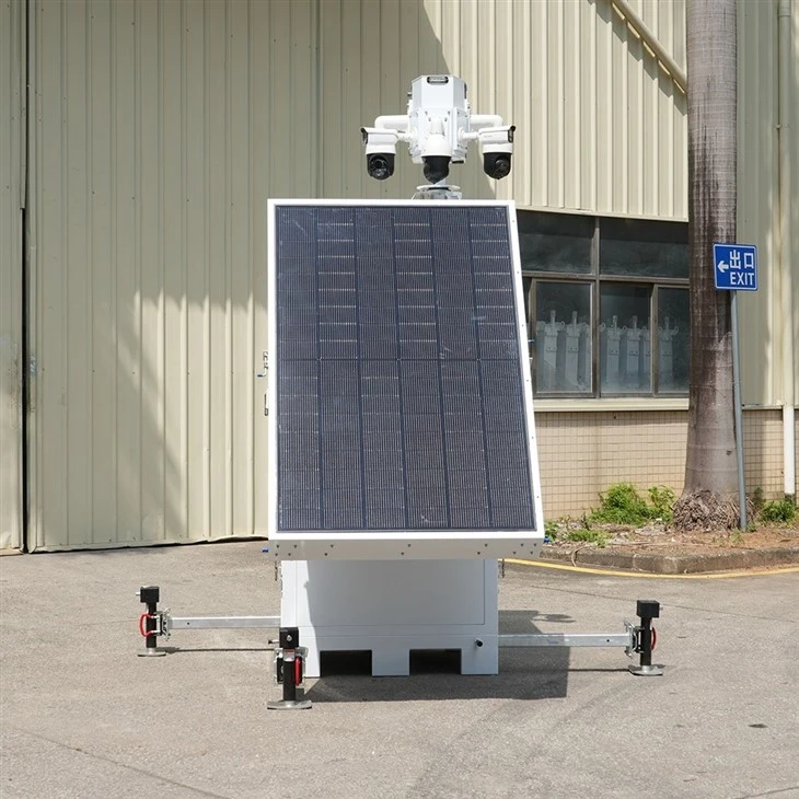 Cube AI Camera Mobile CCTV Tower