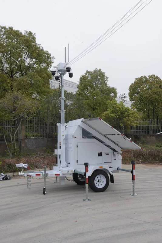 Mobile CCTV Tower Trailers