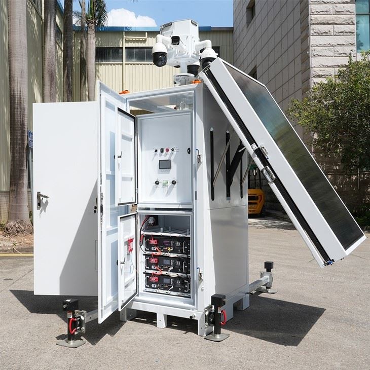 Mobile Power Off Grid Security System Outdoor